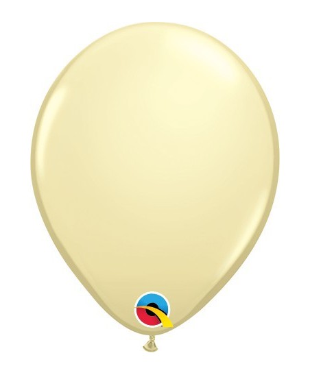 Ballon Standard Ivoire Soie 28  cm