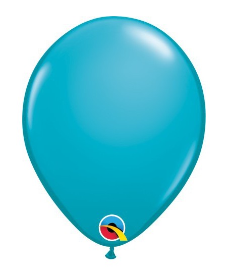 Ballon Standard Bleu Tropique  28 cm