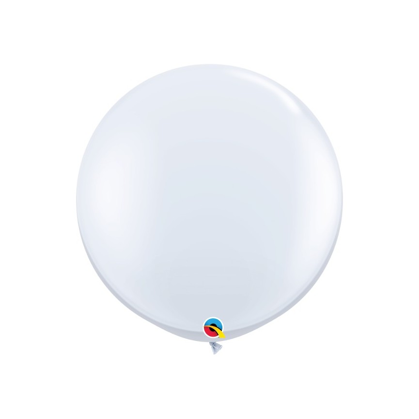 White Giant Balloon 90 cm
