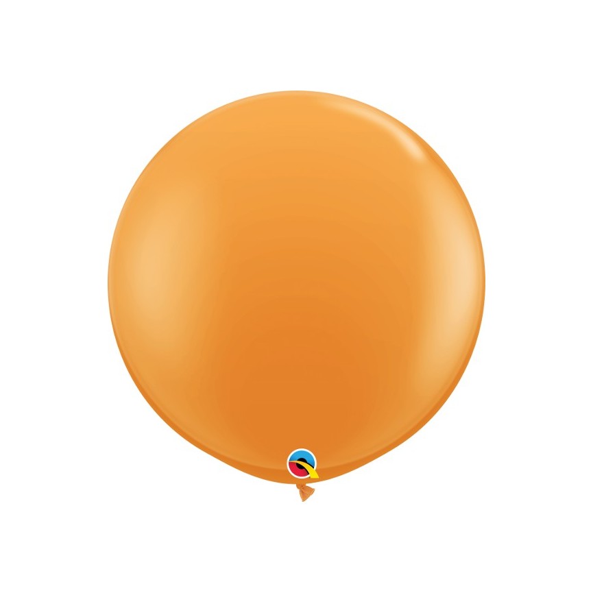 Orange Giant Balloon 90 cm
