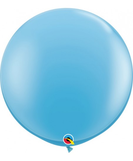 Hellblauer Riesenluftballon 90 cm