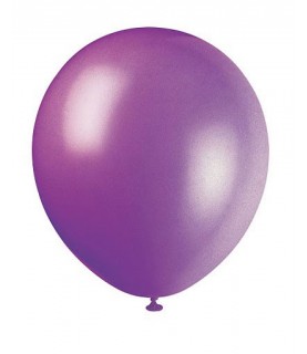 10 Deep Purple Balloons