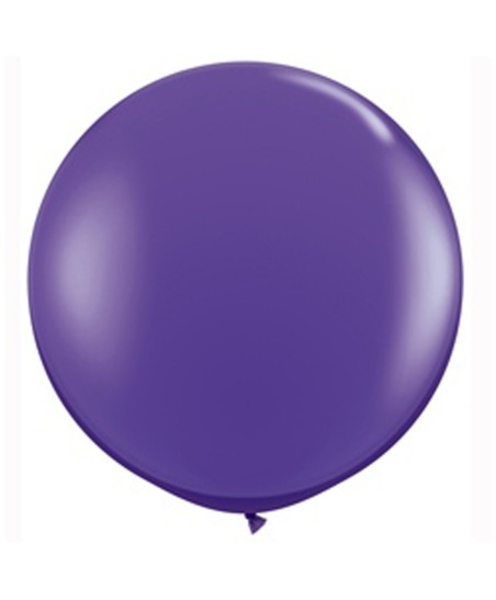 6 Giant Purple Balloons