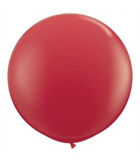 6 Giant Red Balloons