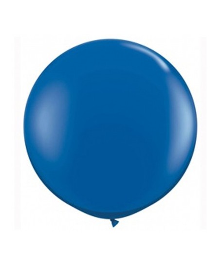 6 Giant Royal Blue Balloons