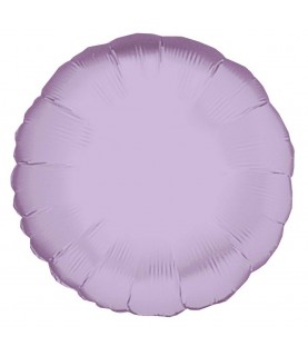 Lavender Round Mylar Balloon