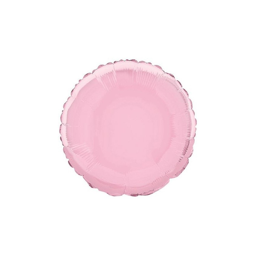 Pink Round Mylar Balloon