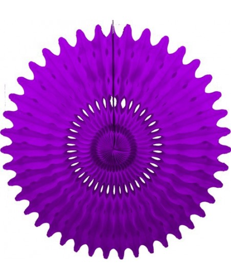 Purple Honeycomb Fan