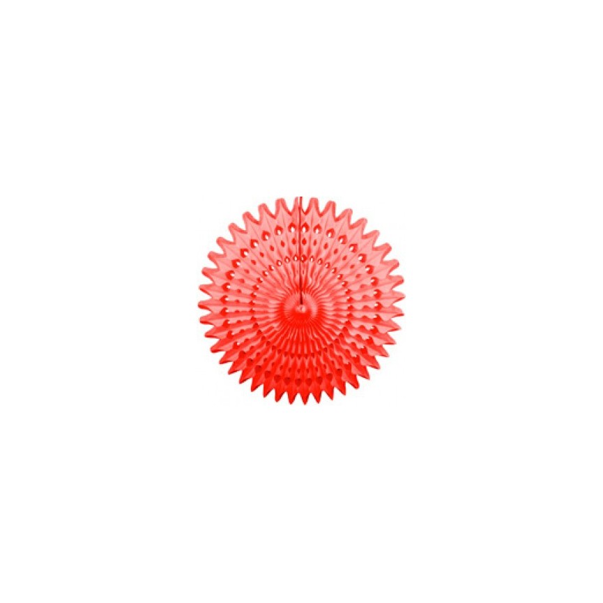 Red Honeycomb Fan