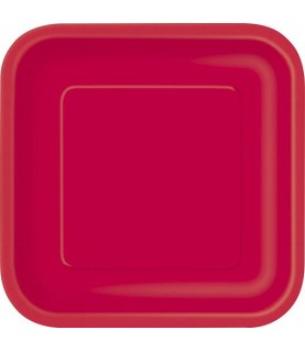 16 Red Small Plates