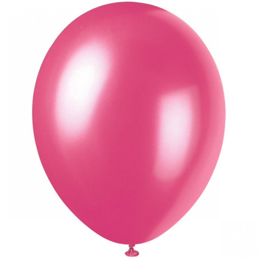 8 Ballons Misty Rose Nacré