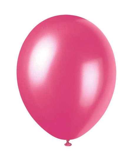 8 Pearlized Misty Rose Balloons