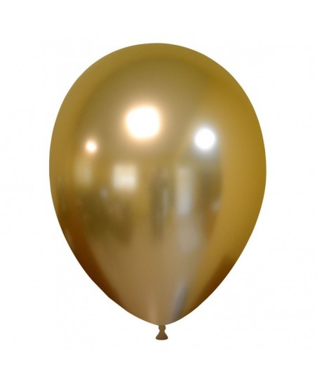 Ballon Latex Chromé Argent