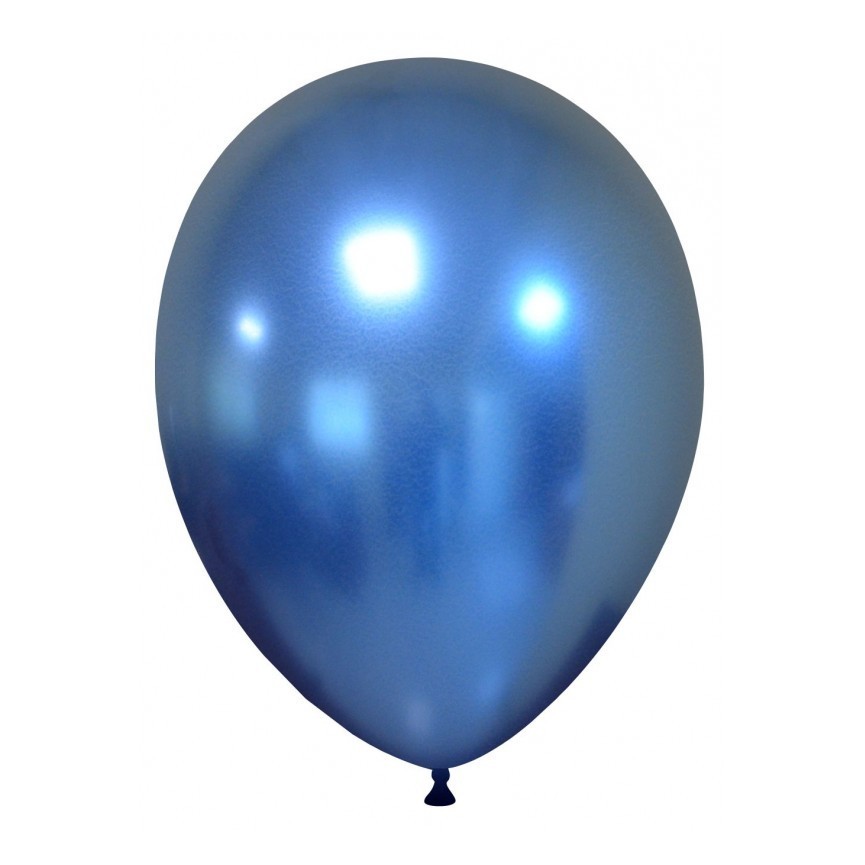 Ballon Latex Chromé Argent