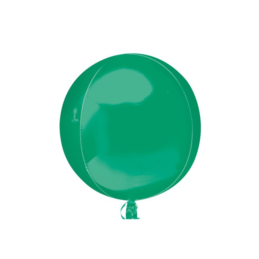 Silver Sphere Orbz Foil Balloon