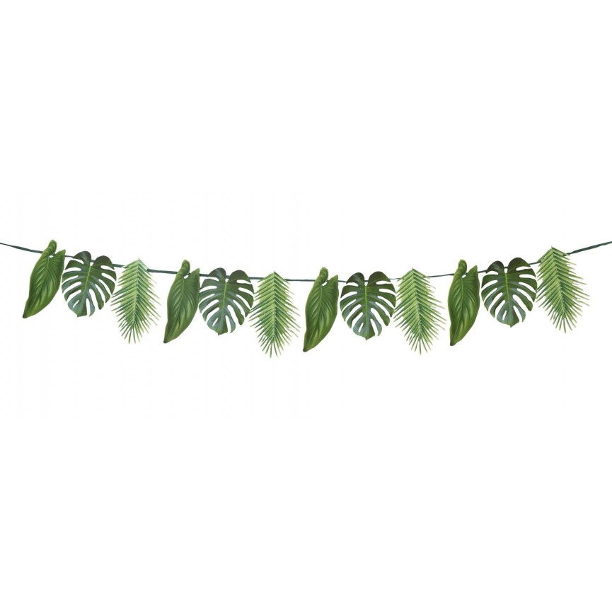 Fiesta Party Palm Leaf Paper Garland