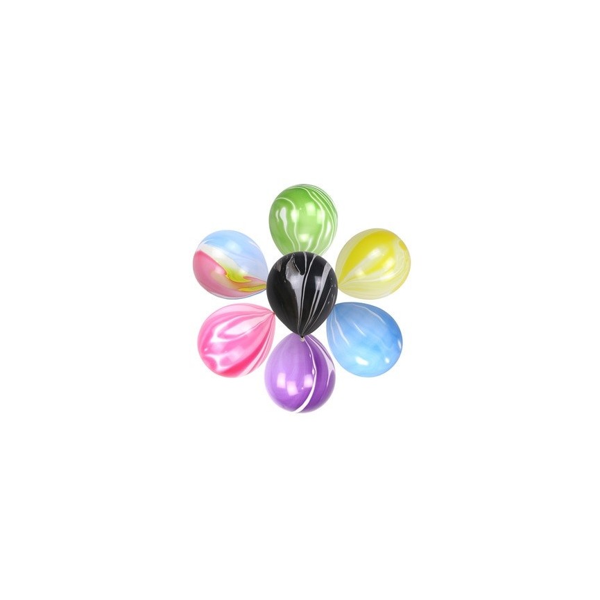 8 Marble Balloons