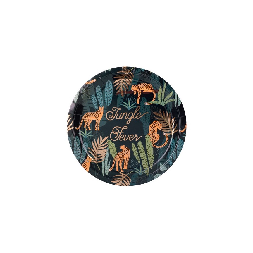 Assiettes Jungle Fever