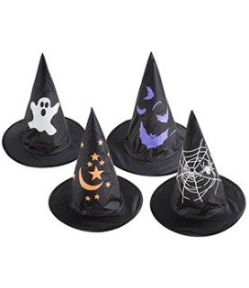 4 Witch Hats for Children