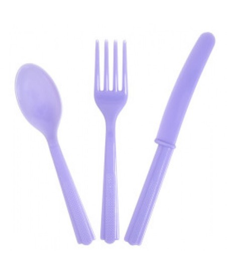 18 Lavender Cutlery