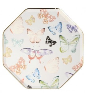 Butterfly Sparkle Dinner Plates