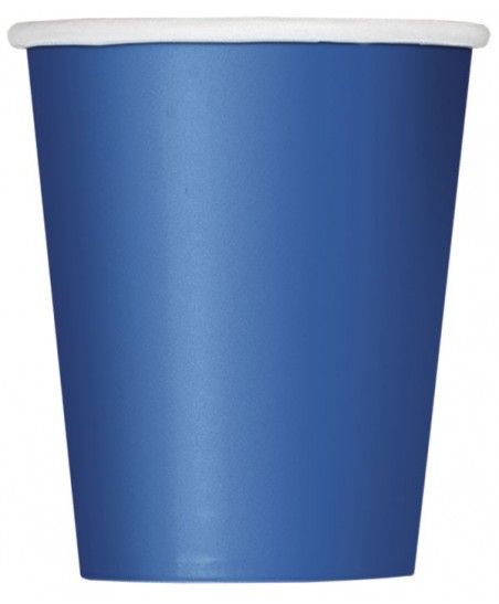 14 Royal Blue Cups