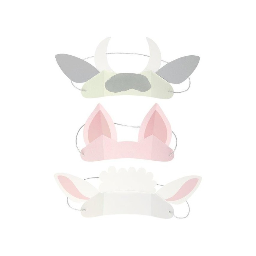 8 Farm Animal Ears