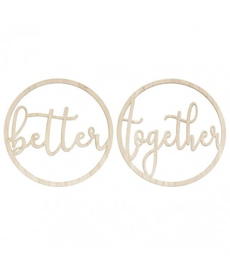 Décoration de Chaises "Better Together"