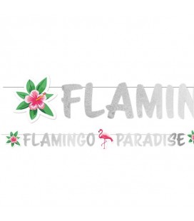 Flamingo Paradise Banner