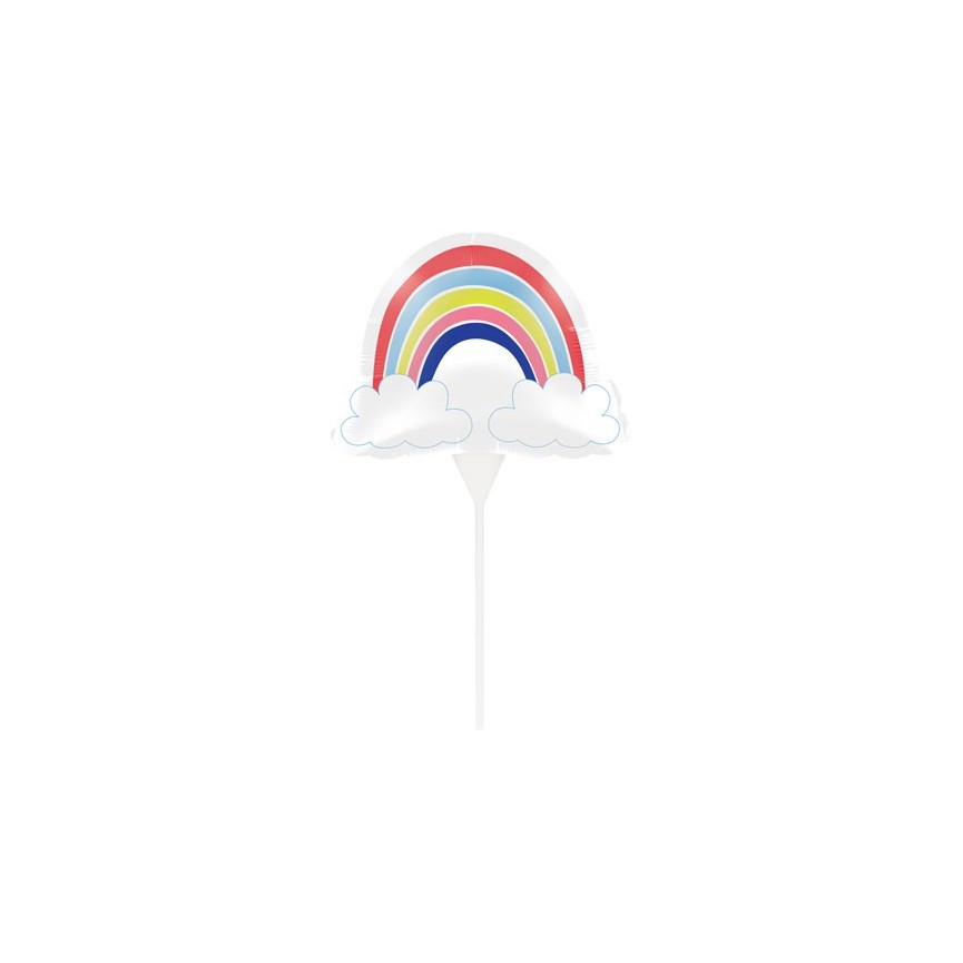 Rainbow Balloon Kuchendekoration