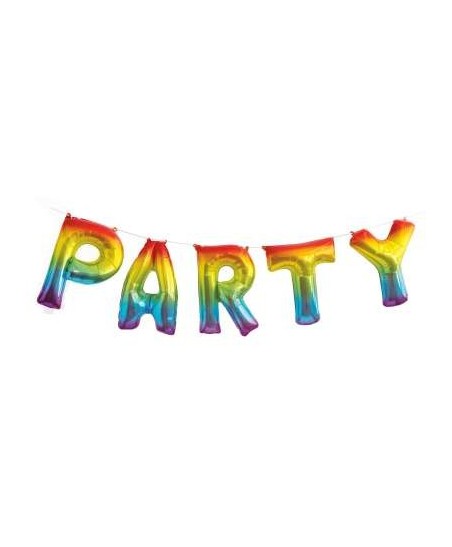 Rainbow Party Folienluftballon