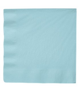 20 Baby Blue Lunch Napkins