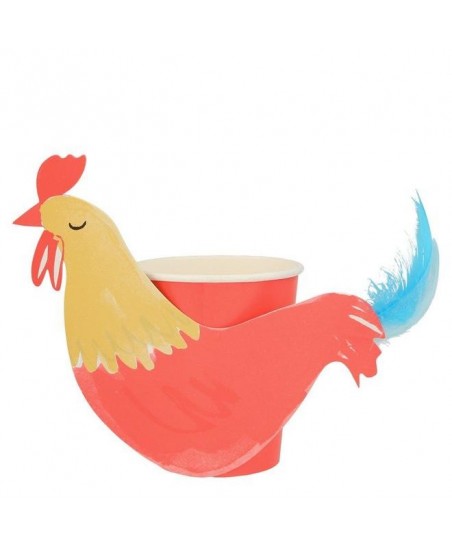 Rooster Farm Cups