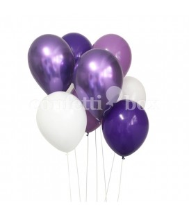 Bouquet de Ballons Purple Rain