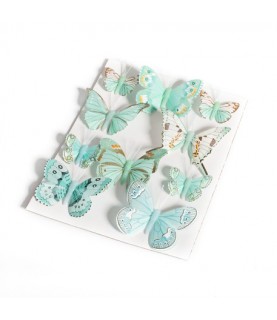 10 Assorted Butterflies Mint