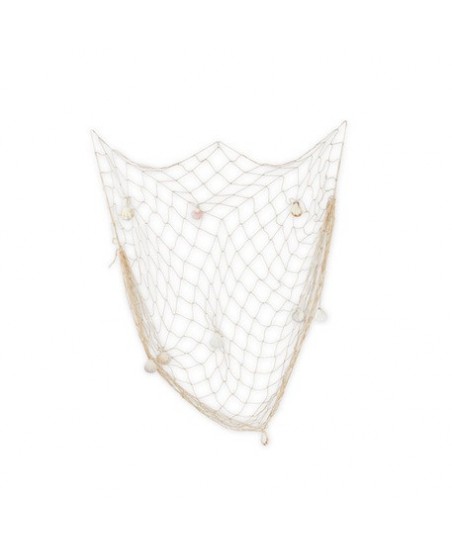 Fish Net with Seashells