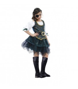 Angelic Buccaneer Pirate Girl Costume