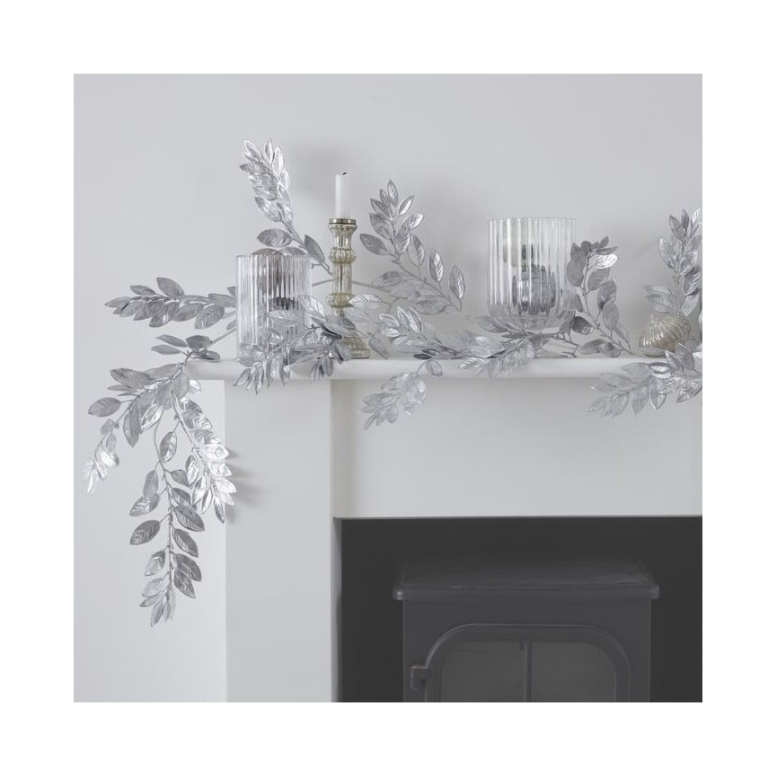 Silver Foliage Garland