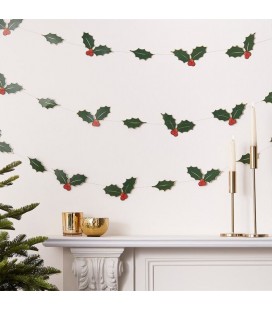 Holly Leaves Garland