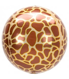 Ballon Mylar Sphérique Orbz Girafe