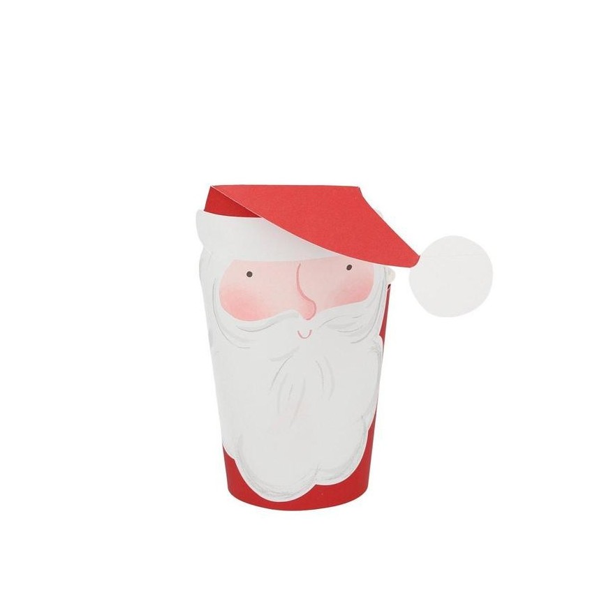 Jolly Santa Cups - Meri Meri