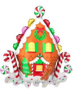 Gingerbread House-Folienluftballon