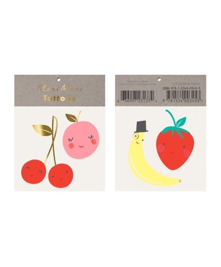 Happy Fruits Tattoos