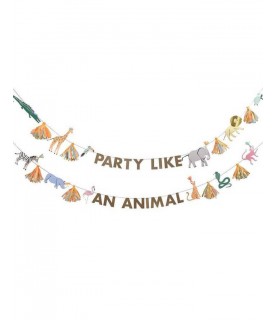 Party Like an Animal Banner