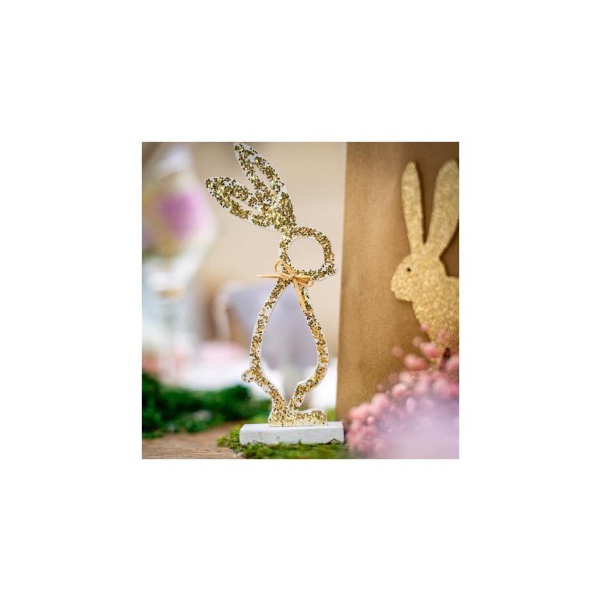 1 Gold Egg Place Card Holder