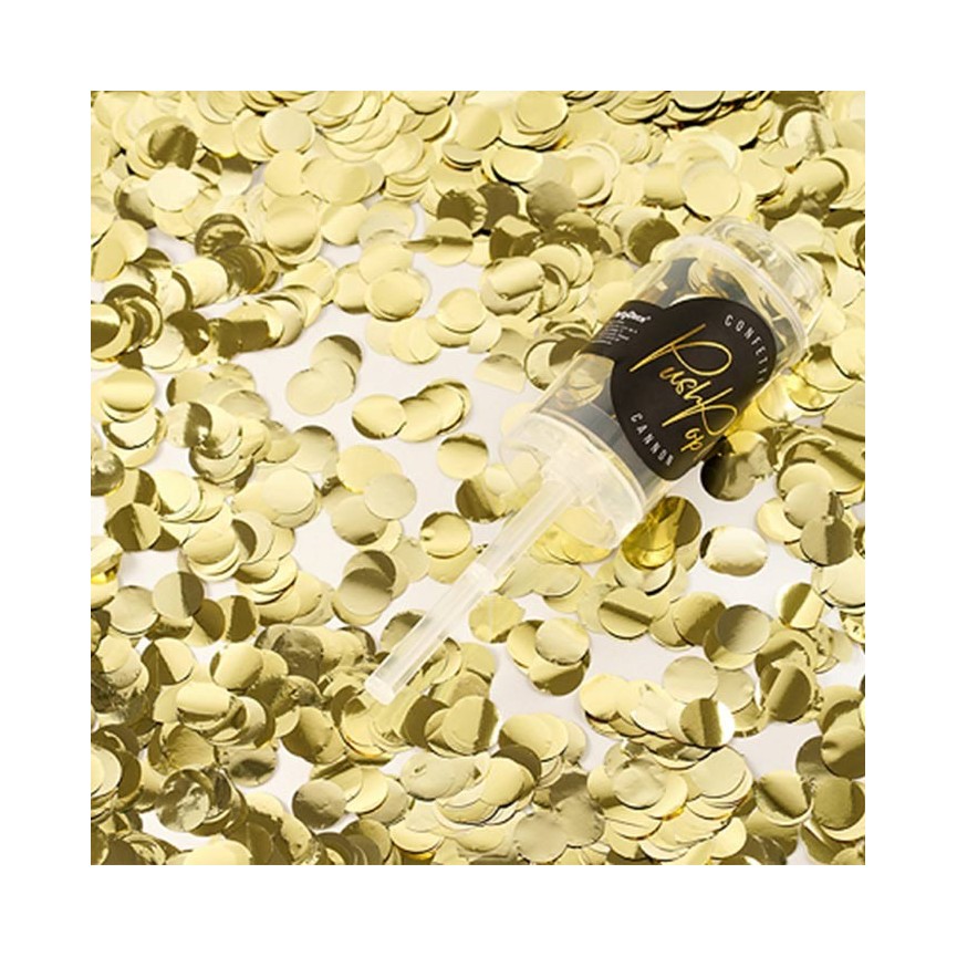 Gold Confetti Popper