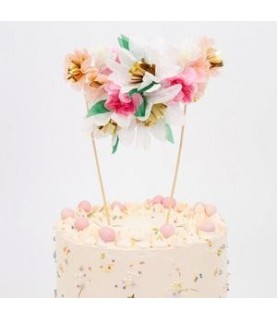 Cake Topper Bouquet de Fleurs