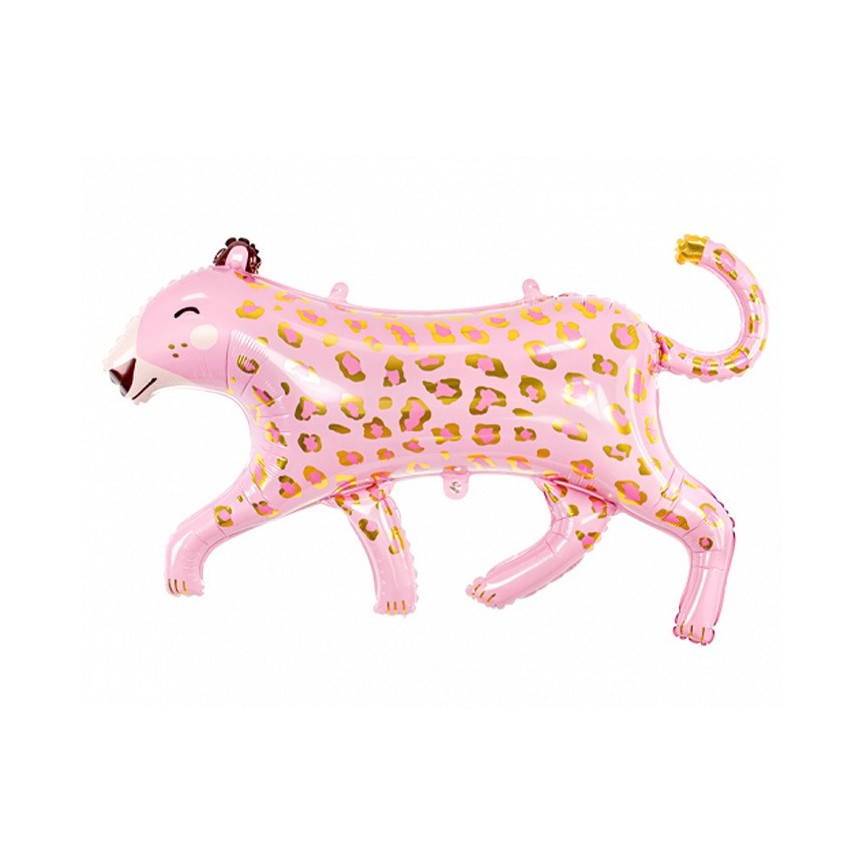 Pink Giraffe Mylar Foil Balloon