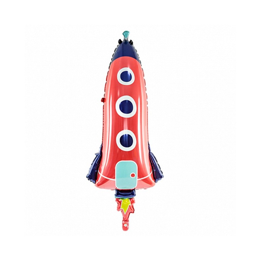 Rocket Mylar Balloon