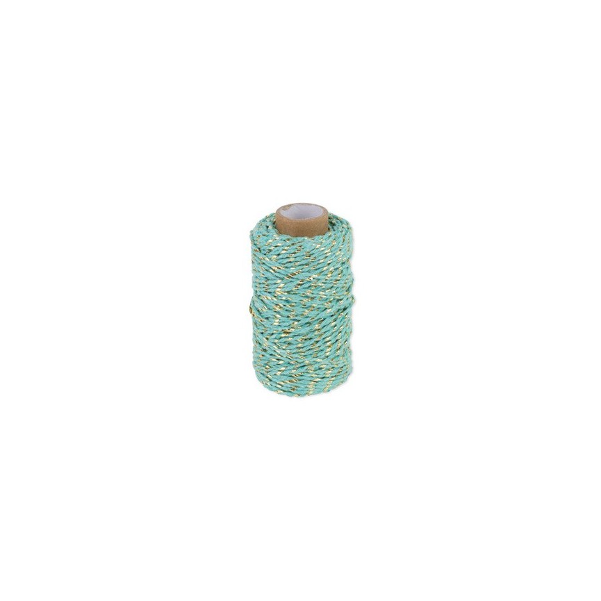 Gold & Turquoise Twine